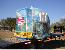 Portable 8 ton storage shed